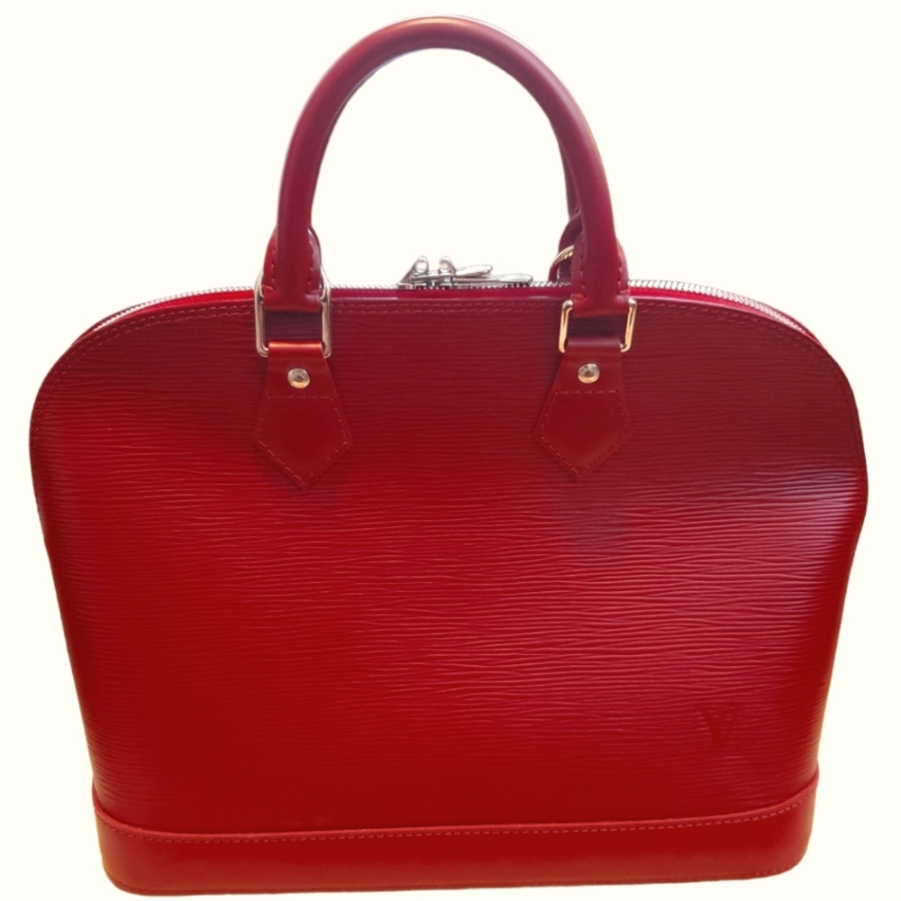 Louis Vuitton Epi Alma Rubis Red - EUC